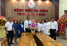 Ban Tuyên giáo Tỉnh ủy thăm các đơn vị y tế nhân ngày Thầy thuốc Việt Nam