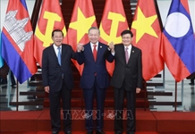 Tăng cường đoàn kết, gia tăng hiệu quả hợp tác, kết nối Việt Nam - Lào - Campuchia