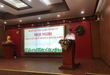 Hội nghị Báo cáo viên Tỉnh ủy tháng 9/2022