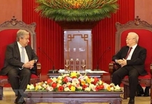 Tổng Thư ký Liên hợp quốc kết thúc chuyến thăm chính thức Việt Nam