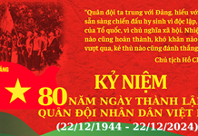 Quân đội nhân dân Việt Nam: Truyền thống vẻ vang, vững mạnh quyết thắng