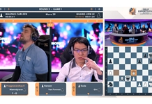 Lê Quang Liêm lần đầu đánh bại kỳ thủ số một thế giới