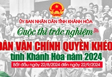 Tích cực hưởng ứng, tham gia cuộc thi trực tuyến “Dân vận chính quyền khéo” tỉnh Khánh Hòa năm 2024