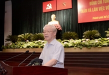 Tổng Bí thư: Tạo điều kiện tốt nhất để TPHCM phát triển nhanh và bền vững