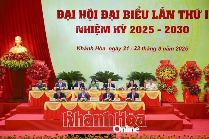 Thông cáo báo chí Phiên bế mạc Đại hội đại biểu Đảng bộ tỉnh Khánh Hòa lần thứ I, nhiệm kỳ 2025 - 2030