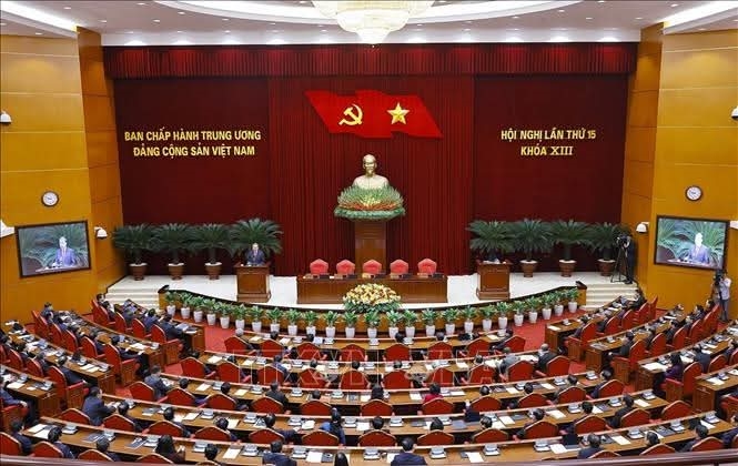 Bế mạc Hội nghị lần thứ 15 Ban Chấp hành Trung ương Đảng khóa XIII