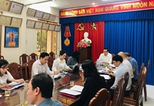 Nhóm Tổng hợp họp rà soát, hoàn thiện dự thảo Báo cáo chính trị