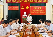 Hội nghị Ủy ban Kiểm tra Tỉnh ủy lần thứ 19