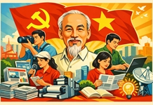Tư tưởng Hồ Chí Minh về báo chí tham gia xây dựng, phát triển và bảo vệ nền tảng tư tưởng của Đảng