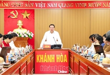 Phó Bí thư Thường trực Tỉnh ủy Hồ Xuân Trường làm việc với Ban Tuyên giáo Tỉnh ủy