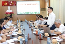 Bí thư Tỉnh ủy Khánh Hòa Nghiêm Xuân Thành: Yêu cầu khẩn trương hoàn thành giải phóng mặt bằng các dự án đường bộ cao tốc