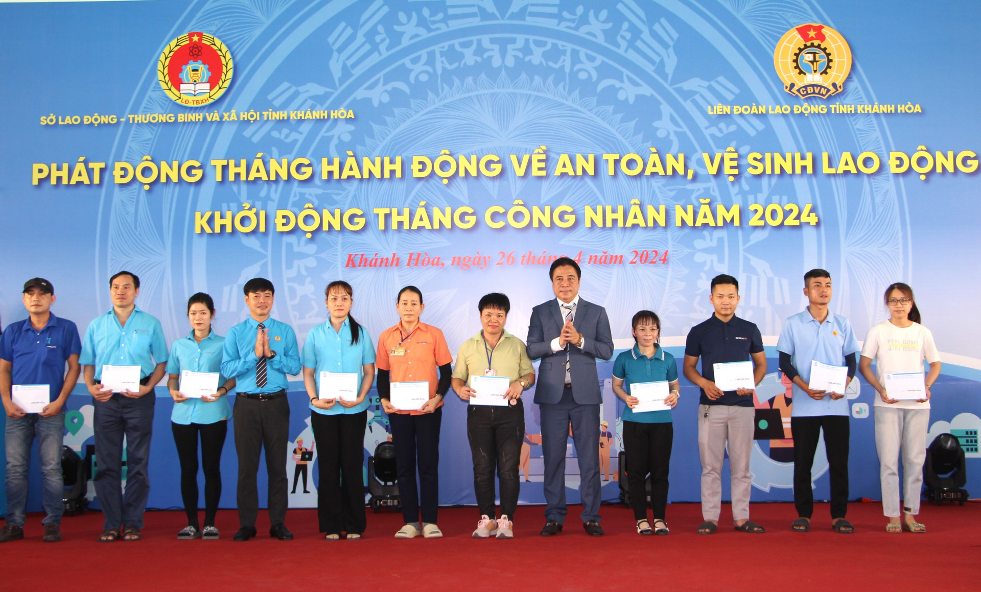 Phát động Tháng hành động về an toàn, vệ sinh lao động và Tháng Công nhân năm 2024