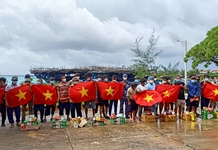 Trường Sa đón hơn 1.500 ngư dân vào trú tránh bão