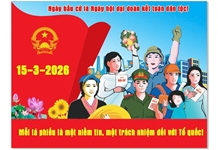 Tuyên truyền cuộc bầu cử đại biểu Quốc hội khóa XVI và bầu cử đại biểu Hội đồng nhân dân các cấp nhiệm kỳ 2026 - 2031