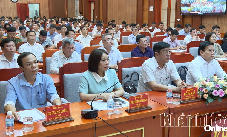 Hội nghị toàn quốc tổng kết công tác kiểm tra, giám sát và thi hành kỷ luật của Đảng năm 2025 và nhiệm kỳ Đại hội XIII