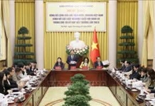 Công bố Lệnh của Chủ tịch nước về 3 luật được Quốc hội thông qua