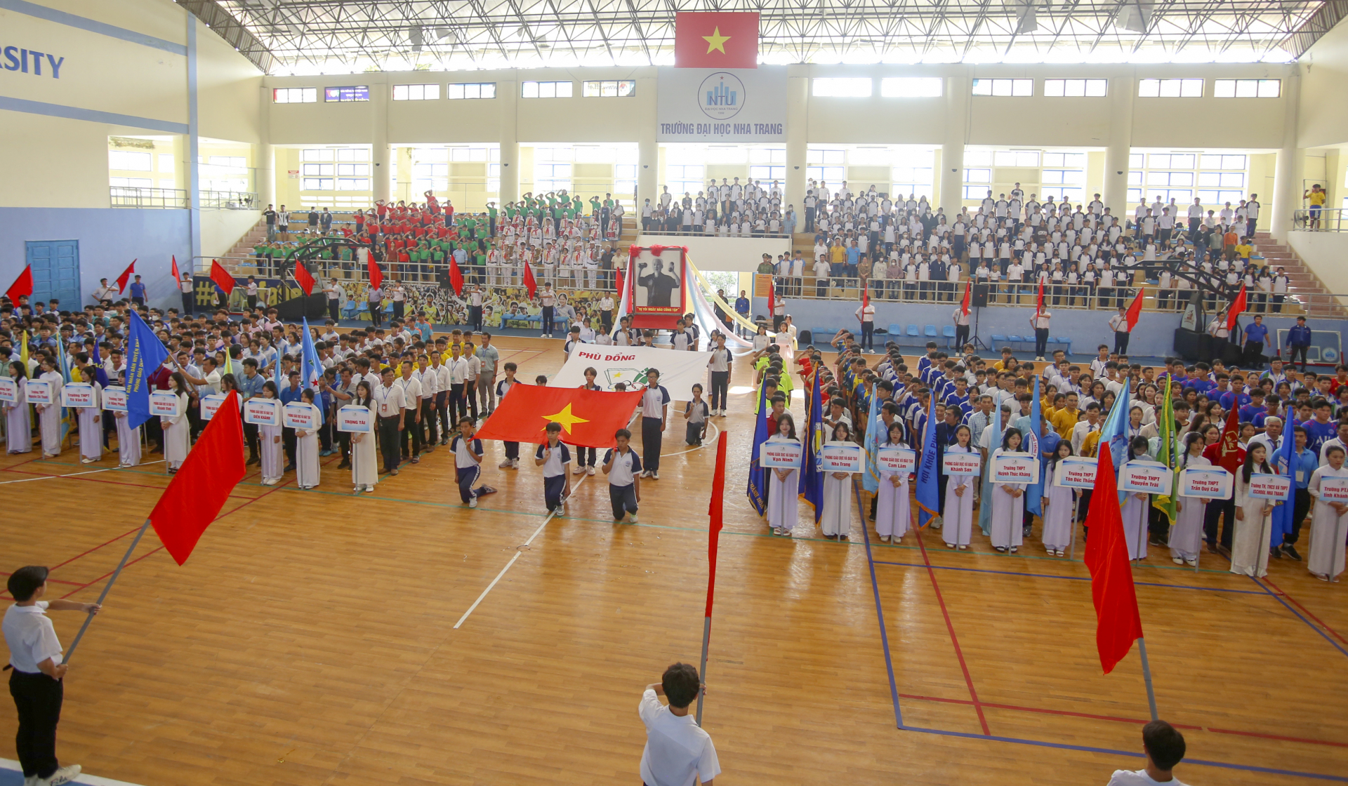 Khai mạc Hội khỏe Phù Đổng tỉnh Khánh Hòa, năm học 2023-2024