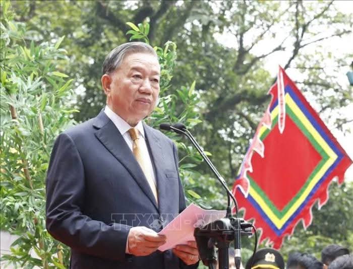 Toàn văn phát biểu của Tổng Bí thư, Chủ tịch nước Tô Lâm tại Lễ dâng hương tưởng niệm các Vua Hùng