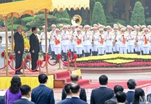 Chủ tịch nước Lương Cường chủ trì lễ đón Tổng thống Hungary thăm chính thức Việt Nam