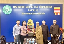 Ban Tuyên giáo và Dân vận Tỉnh ủy thăm, chúc mừng Đại lễ Phật đản năm 2026 - Phật lịch 2570