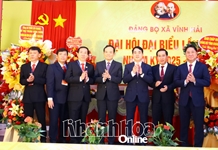 Đại hội đại biểu Đảng bộ xã Vĩnh Hải lần thứ nhất, nhiệm kỳ 2025 - 2030