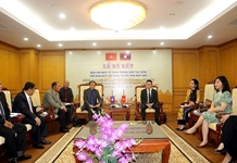 Tăng cường hợp tác báo chí Việt Nam - Lào