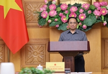 Thủ tướng chủ trì cuộc họp đánh giá tình hình, khắc phục thiệt hại do bão số 4 gây ra