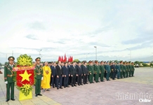 Tổ chức Lễ viếng, truy điệu và an táng 25 hài cốt liệt sĩ tại Nghĩa trang liệt sĩ Ninh Thuận