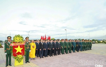 Tổ chức Lễ viếng, truy điệu và an táng 25 hài cốt liệt sĩ tại Nghĩa trang liệt sĩ Ninh Thuận