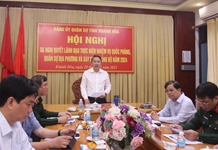 Đảng ủy Quân sự tỉnh Khánh Hòa ra nghị quyết lãnh đạo nhiệm vụ quốc phòng, quân sự năm 2024