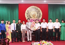 Đồng chí Nguyễn Khắc Toàn thăm, chúc Tết Vùng 4 Hải quân