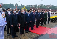 Lãnh đạo Đảng, Nhà nước vào Lăng viếng Chủ tịch Hồ Chí Minh
