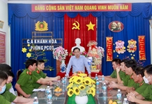 Ông Hà Quốc Trị thăm các đơn vị trực chiến