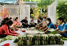 Những chiếc bánh chưng kết nối tình thương