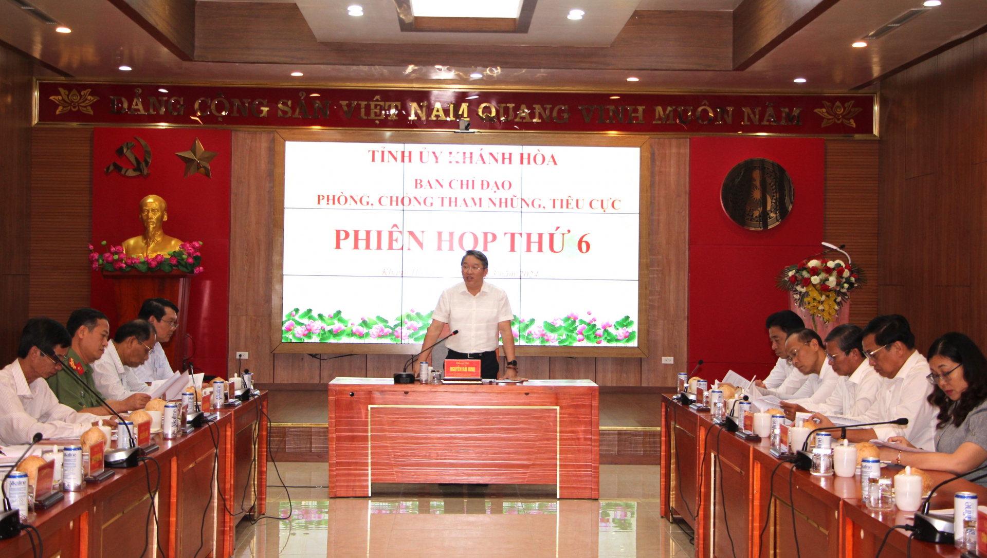 Phiên họp thứ 6 Ban Chỉ đạo Phòng, chống tham nhũng, tiêu cực tỉnh