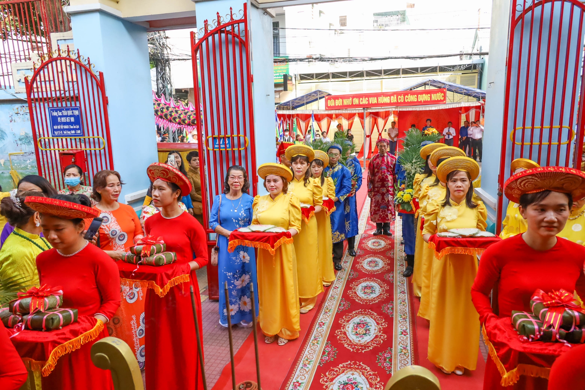 Lễ dâng hương tưởng nhớ các Vua Hùng