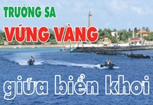 Trường Sa vững vàng giữa biển khơi