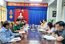 Ban Tuyên giáo Tỉnh ủy làm việc với Đoàn công tác Báo Quân đội nhân dân