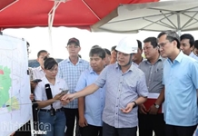 Bí thư Tỉnh ủy Nghiêm Xuân Thành kiểm tra tiến độ giải phóng mặt bằng Dự án Khu Công nghiệp Dốc Đá Trắng