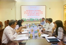 Họp Hội đồng thẩm định góp ý Chuyên đề học tập và làm theo tư tưởng, đạo đức, phong cách Hồ Chí Minh năm 2025