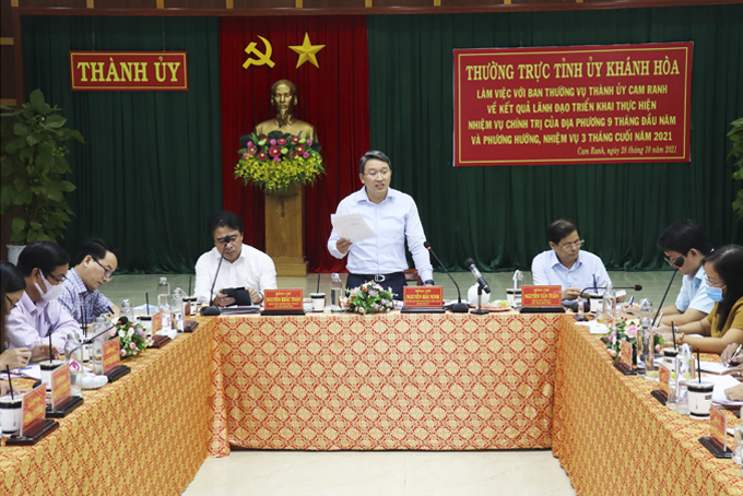 TP. Cam Ranh: Cần làm tốt công tác quy hoạch, phát huy thế mạnh để có hướng phát triển riêng