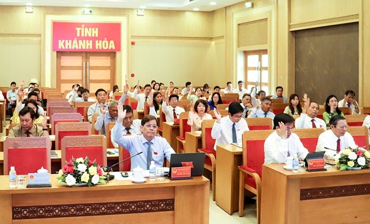 Kỳ họp thứ 9, HĐND tỉnh Khánh Hòa khóa VII: Thông qua 12 nghị quyết
