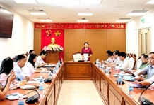 Hội nghị công bố Thông báo kết luận của Ban Thường vụ Tỉnh ủy kiểm tra việc học tập, quán triệt và triển khai Chương trình hành động thực hiện Nghị quyết Đại hội Đảng các cấp