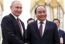 Tổng thống Nga Putin sẽ hội đàm với Chủ tịch nước Nguyễn Xuân Phúc