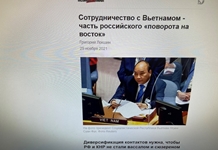 Hợp tác với Việt Nam là một phần trong "xoay trục về phía Đông" của Nga