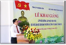 Khánh Hòa: Tiếp tục đổi mới việc học tập lý luận chính trị trong hệ thống giáo dục quốc dân