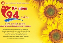 KỶ NIỆM 94 NĂM NGÀY TRUYỀN THỐNG NGÀNH TUYÊN GIÁO CỦA ĐẢNG (1-8-1930 - 1-8-2024)