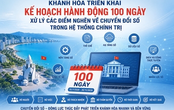 Khánh Hòa triển khai Kế hoạch hành động 100 ngày xử lý các điểm nghẽn về chuyển đổi số trong hệ thống chính trị