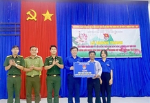 KHỐI THI ĐUA ĐOÀN TRỰC THUỘC: Khánh thành công trình chào mừng thành công Đại hội đại biểu Đoàn TNCS Hồ Chí Minh tỉnh Khánh Hòa lần thứ XII, nhiệm kỳ 2022 - 2027