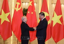 Tổ chức trọng thể Lễ đón Tổng Bí thư Nguyễn Phú Trọng tại Đại Lễ đường Nhân dân